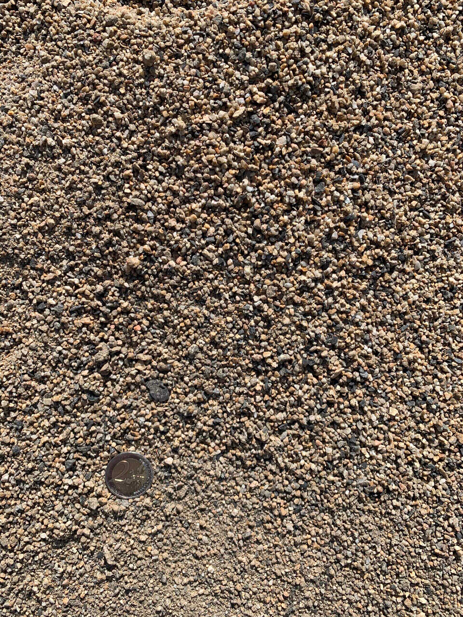 Sable Roulé Sable roulé à tranchée, calibre 0/4 mm - Thomas Granulats